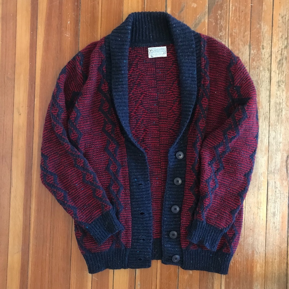 Pendleton 100% wool cardigan - size small